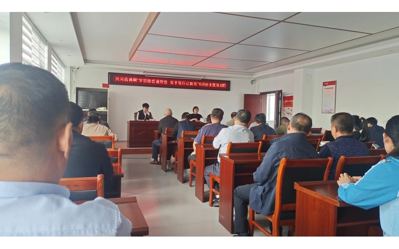 10月份主題黨日 “學(xué)思踐悟強(qiáng)黨性、實(shí)干篤行建新功”